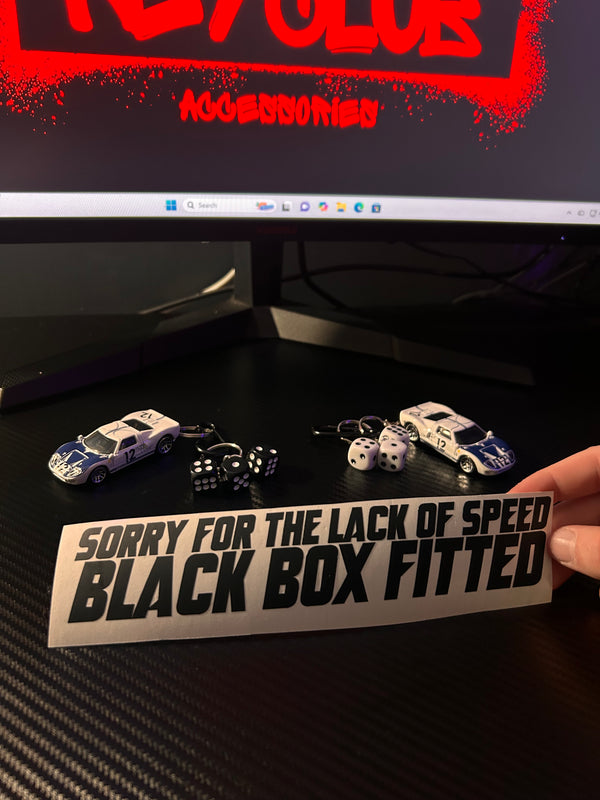 Sorry for the Lack of Speed Black Box Fitted
